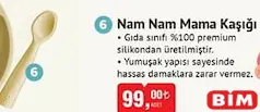 OiOi Nam Nam Silikon Kaşık OiOi Nam Nam Silikon Kaşık