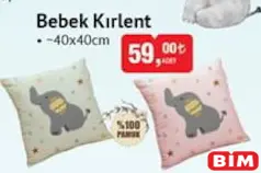 Bebek Kırlent 40x40 cm Bebek Kırlent 40x40 cm