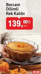 Borcam Dilimli Kek Kalıbı Borcam Dilimli Kek Kalıbı