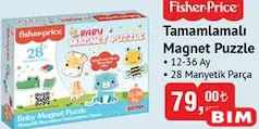 Fisher Price Tamamlamalı Magnet Puzzle Fisher Price Tamamlamalı Magnet Puzzle
