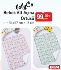 BabyCo Bebek Alt Açma Örtüsü BabyCo Bebek Alt Açma Örtüsü