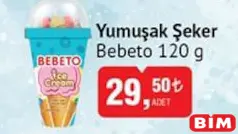 Bebeto Yumuşak Şeker 120 g Bebeto Yumuşak Şeker 120 g