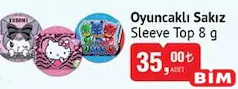 Sleeve Top Oyuncaklı Sakız 8 g Sleeve Top Oyuncaklı Sakız 8 g