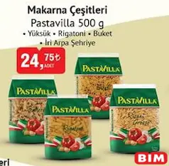 Pastavilla Makarna Çeşitleri 500 g Pastavilla Makarna Çeşitleri 500 g