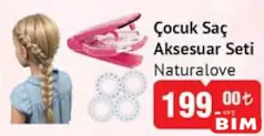 Naturalove Çocuk Saç Aksesuar Seti Naturalove Çocuk Saç Aksesuar Seti