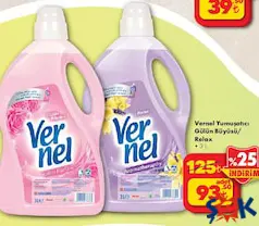 Vernel Yumuşatıcı 3 L Vernel Yumuşatıcı 3 L