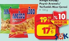 Amigo Mısır Çerezi 130 g Amigo Mısır Çerezi 130 g