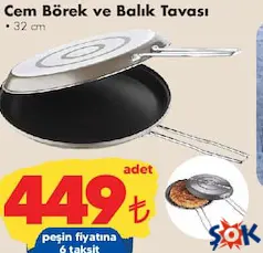 Cem Börek ve Balık Tavası 32 cm Cem Börek ve Balık Tavası 32 cm
