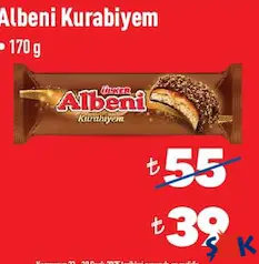 Ülker Albeni Kurabiyem 170 g Ülker Albeni Kurabiyem 170 g