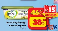 Becel Zeytinyağlı Kase Margarin 250 g Becel Zeytinyağlı Kase Margarin 250 g