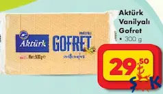 Aktürk Vanilyalı Gofret 300 g Aktürk Vanilyalı Gofret 300 g