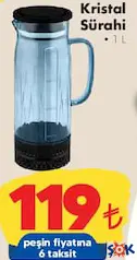 Kristal Sürahi 1 L Kristal Sürahi 1 L