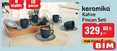 Keramika Kahve Fincan Seti 6 Kişilik 12 Parça Keramika Kahve Fincan Seti 6 Kişilik 12 Parça