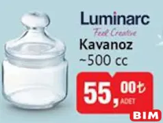 Luminarc Kavanoz 500 cc Luminarc Kavanoz 500 cc
