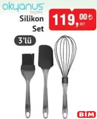Okyanus Home Silikon Set 3'lü Okyanus Home Silikon Set 3'lü