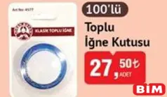 Toplu İğne Kutusu 100'lü Toplu İğne Kutusu 100'lü