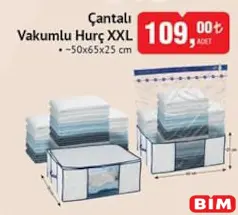 Çantalı Vakumlu Hurç XXL Çantalı Vakumlu Hurç XXL