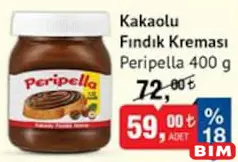 Peripella Kakaolu Fındık Kreması 400 g Peripella Kakaolu Fındık Kreması 400 g