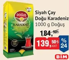 Doğuş Karadeniz Siyah Çay 1000 g Doğuş Karadeniz Siyah Çay 1000 g