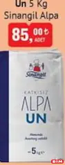 Sinangil Alpa Un 5 kg Sinangil Alpa Un 5 kg