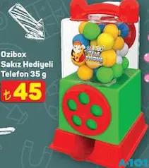 Ozibox Sakız Hediyeli Telefon 35 g Ozibox Sakız Hediyeli Telefon 35 g