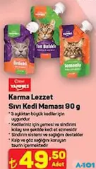 Kiwi Yammies Karma Lezzet Sıvı Kedi Maması 90 g Kiwi Yammies Karma Lezzet Sıvı Kedi Maması 90 g