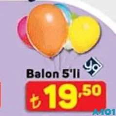 Balon 5'li Balon 5'li