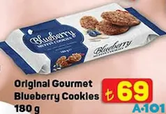 Original Gourmet Blueberry Cookies 180 g Original Gourmet Blueberry Cookies 180 g