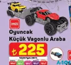MGS Oyuncak Küçük Vagonlu Araba MGS Oyuncak Küçük Vagonlu Araba