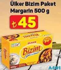 Ülker Bizim Paket Margarin 500 g Ülker Bizim Paket Margarin 500 g