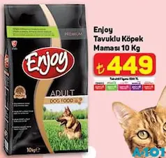 Enjoy Tavuklu Köpek Maması 10 kg Enjoy Tavuklu Köpek Maması 10 kg