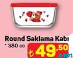 Lav Round Saklama Kabı 380 cc Lav Round Saklama Kabı 380 cc