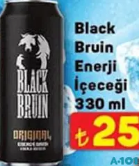 Black Bruin Enerji İçeceği 330 ml Black Bruin Enerji İçeceği 330 ml