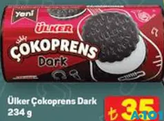 Ülker Çokoprens Dark 234 g Ülker Çokoprens Dark 234 g
