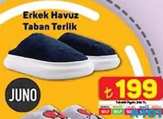 Juno Erkek Havuz Taban Terlik Juno Erkek Havuz Taban Terlik