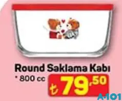Lav Round Saklama Kabı Lav Round Saklama Kabı