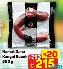 Namet Dana Kangal Sucuk 500 g Namet Dana Kangal Sucuk 500 g