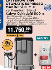 Kumtel LatteNow Tam Otomatik Espresso Makinesi Kumtel LatteNow Tam Otomatik Espresso Makinesi