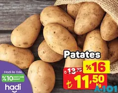 Patates kg Patates kg