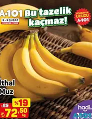 İthal Muz kg İthal Muz kg