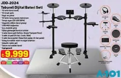 Jwin Tabureli Dijital Bateri Seti Jwin Tabureli Dijital Bateri Seti
