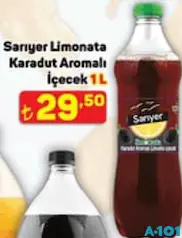 Sarıyer Limonata Karadut Aromalı İçecek 1 L Sarıyer Limonata Karadut Aromalı İçecek 1 L