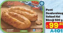 Ponti Dondurulmuş Sebzeli Kol Böreği 500 g Ponti Dondurulmuş Sebzeli Kol Böreği 500 g