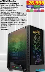 Thull Gaming Masaüstü Bilgisayar/Oyun Bilgisayarı Thull Gaming Masaüstü Bilgisayar/Oyun Bilgisayarı