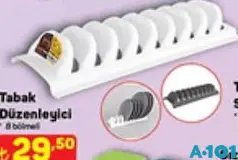 Tabak Düzenleyici 8 Bölmeli Tabak Düzenleyici 8 Bölmeli
