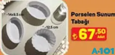 Porselen Sunum Tabağı Porselen Sunum Tabağı