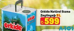 Orkide Natürel Sızma Zeytinyağı 3 L Orkide Natürel Sızma Zeytinyağı 3 L