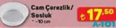 Cam Çerezlik/Sosluk 10 cm Cam Çerezlik/Sosluk 10 cm