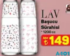 Lav Başucu Sürahisi 1200 cc Lav Başucu Sürahisi 1200 cc
