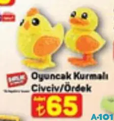 Birlik Oyuncak Kurmalı Civciv/Ördek Birlik Oyuncak Kurmalı Civciv/Ördek